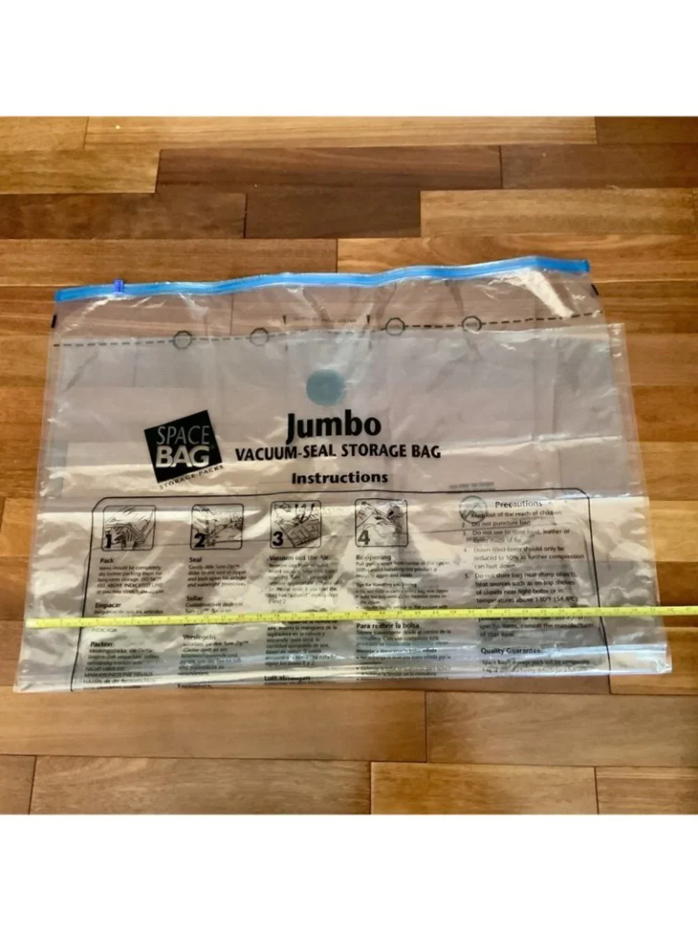 Vacuum Seal SpaceBags Storage Clothing 1 Jumbo, 2 XL, 1 L, 1 M Set Of 5 Bags ITW